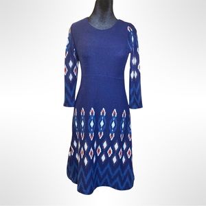 Earthbound Trading Co. 3/4 Sleeve Sweater Dress